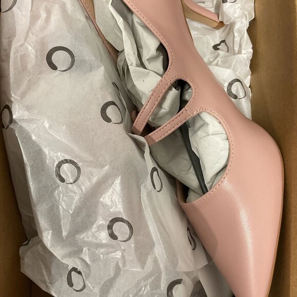 Journee Collection Women's Sidney Blush Pumps Women's Shoes sz 10 Pink MSRP $55 - Picture 2 of 4